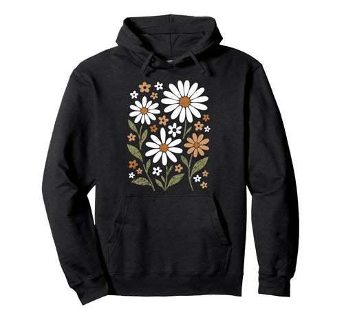 Wildflowers Flowers Pattern Summer Spring Hoodie - Graphic Print Unisex - T-Shirt, Sweatshirt, Hoodie