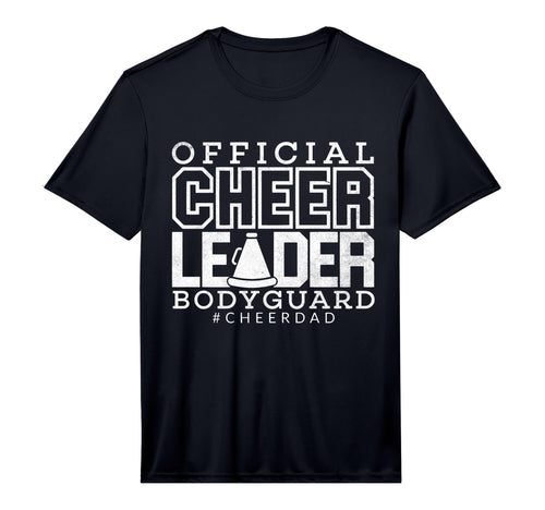 Cheer Dad Funny Papa Cheerleader T-Shirt - Minimalist Print Men Women - T-Shirt, Sweatshirt, Hoodie