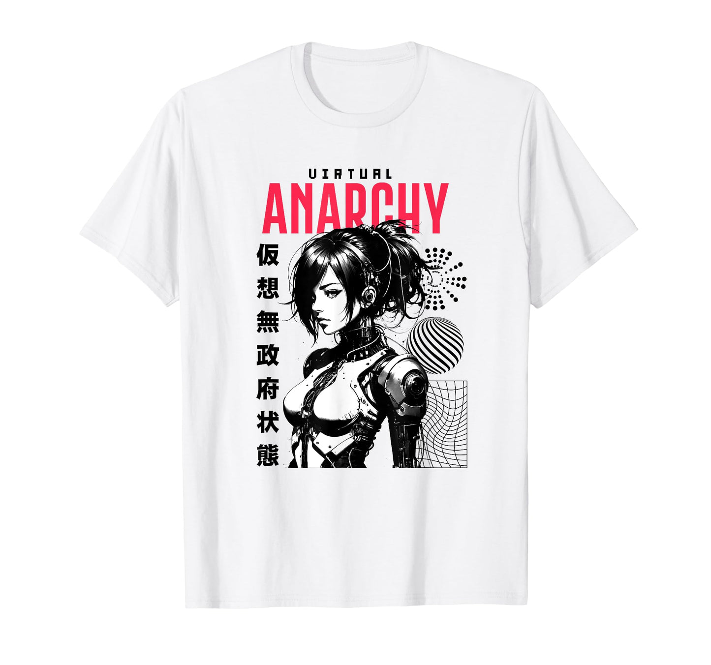Japanese Anime Urban Cyber Vaporwave T-Shirt - Casual Everyday Wear Unisex - T-Shirt, Sweatshirt, Hoodie