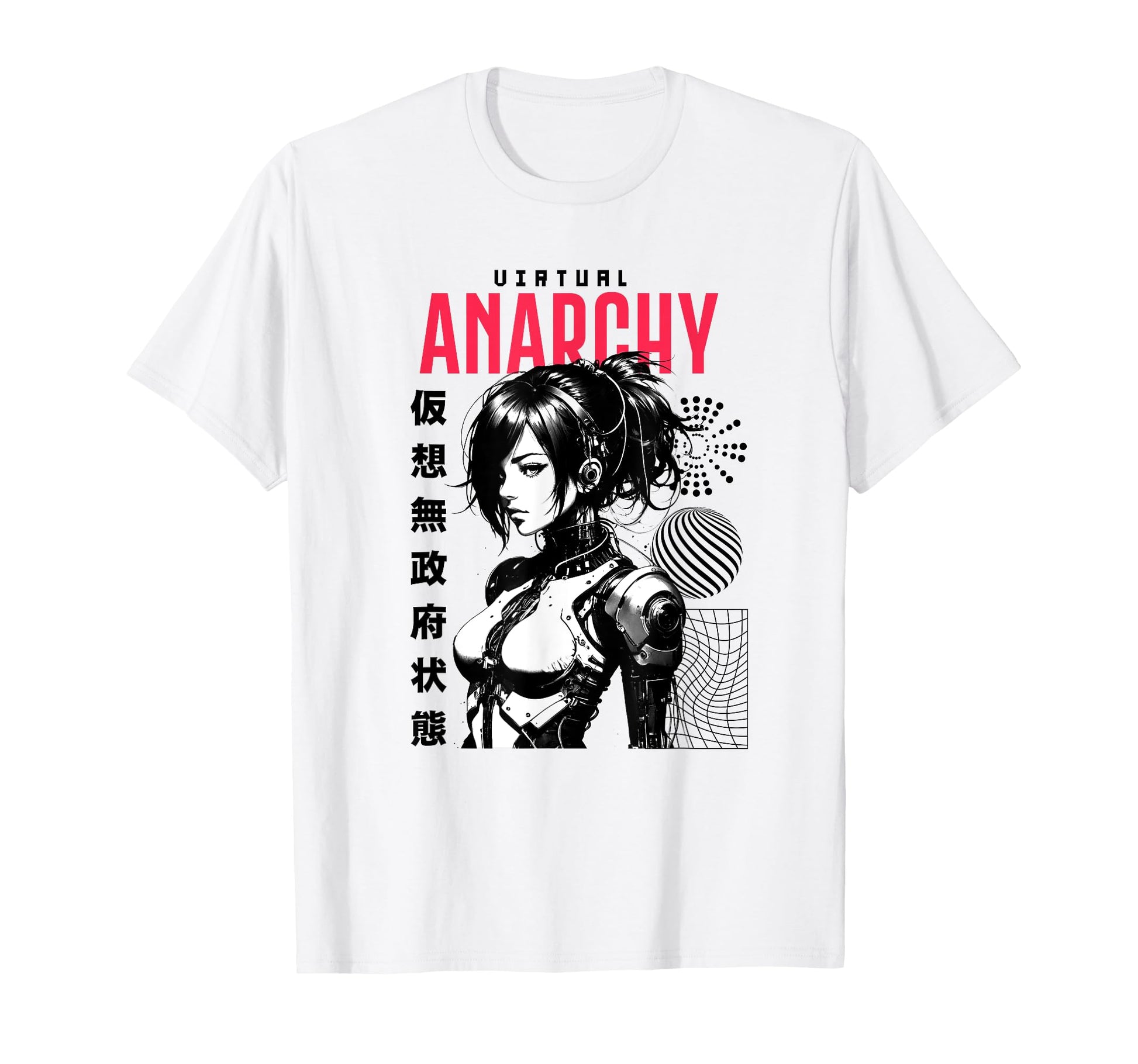 Japanese Anime Urban Cyber Vaporwave T-Shirt - Casual Everyday Wear Unisex - T-Shirt, Sweatshirt, Hoodie