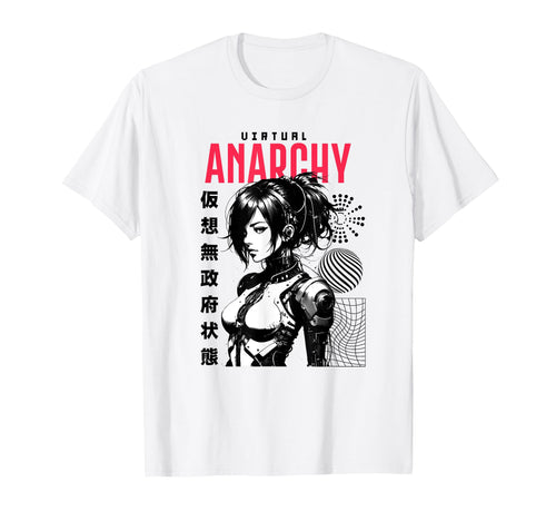 Japanese Anime Urban Cyber Vaporwave T-Shirt - Casual Everyday Wear Unisex - T-Shirt, Sweatshirt, Hoodie