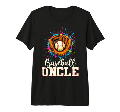 Baseball Uncle Baseball Player T-Shirt - Custom Art Print Men Women - T-Shirt, Sweatshirt, Hoodie