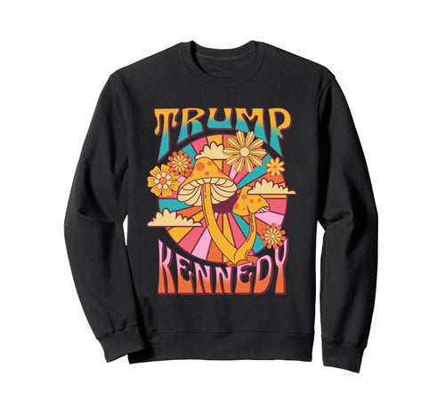 Trump Kennedy Groovy Hippie Boho 60S T-Shirt - Graphic Print Unisex - T-Shirt, Sweatshirt, Hoodie