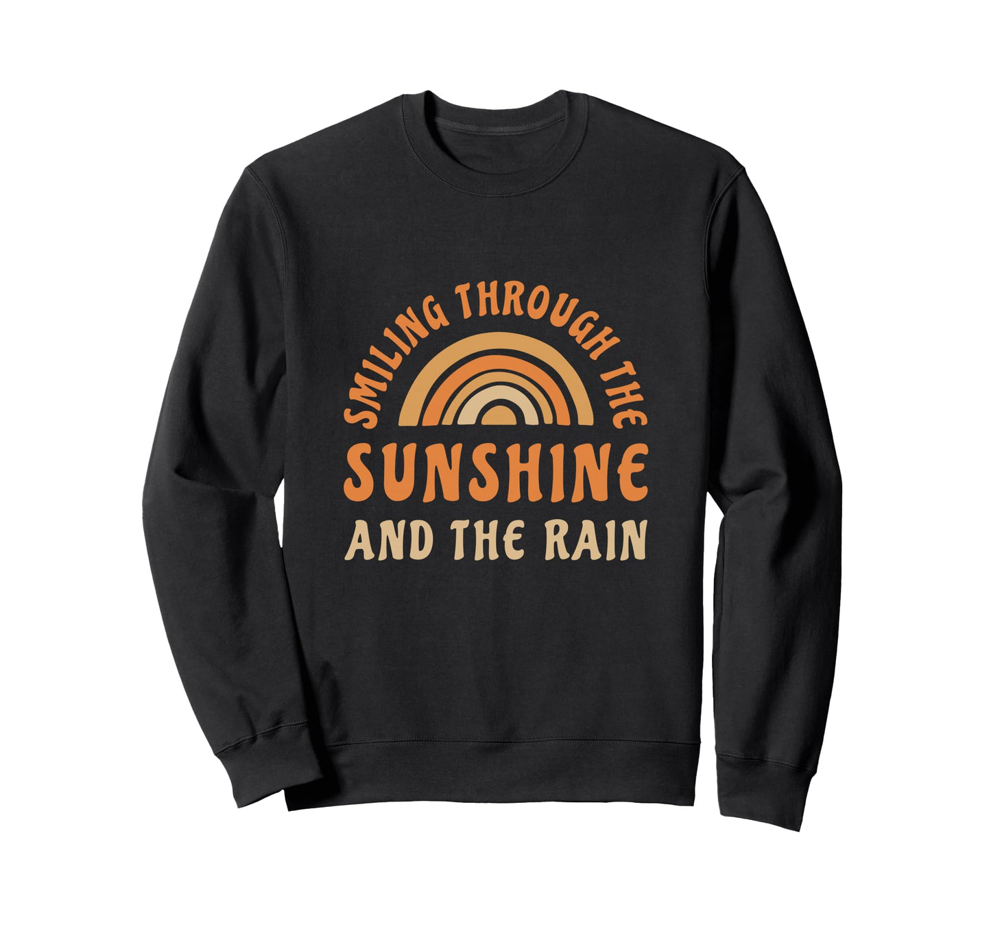 Smiling Summer Vacation Music Sweatshirt - Trendy Graphic for Adults - T-Shirt, Sweatshirt, Hoodie