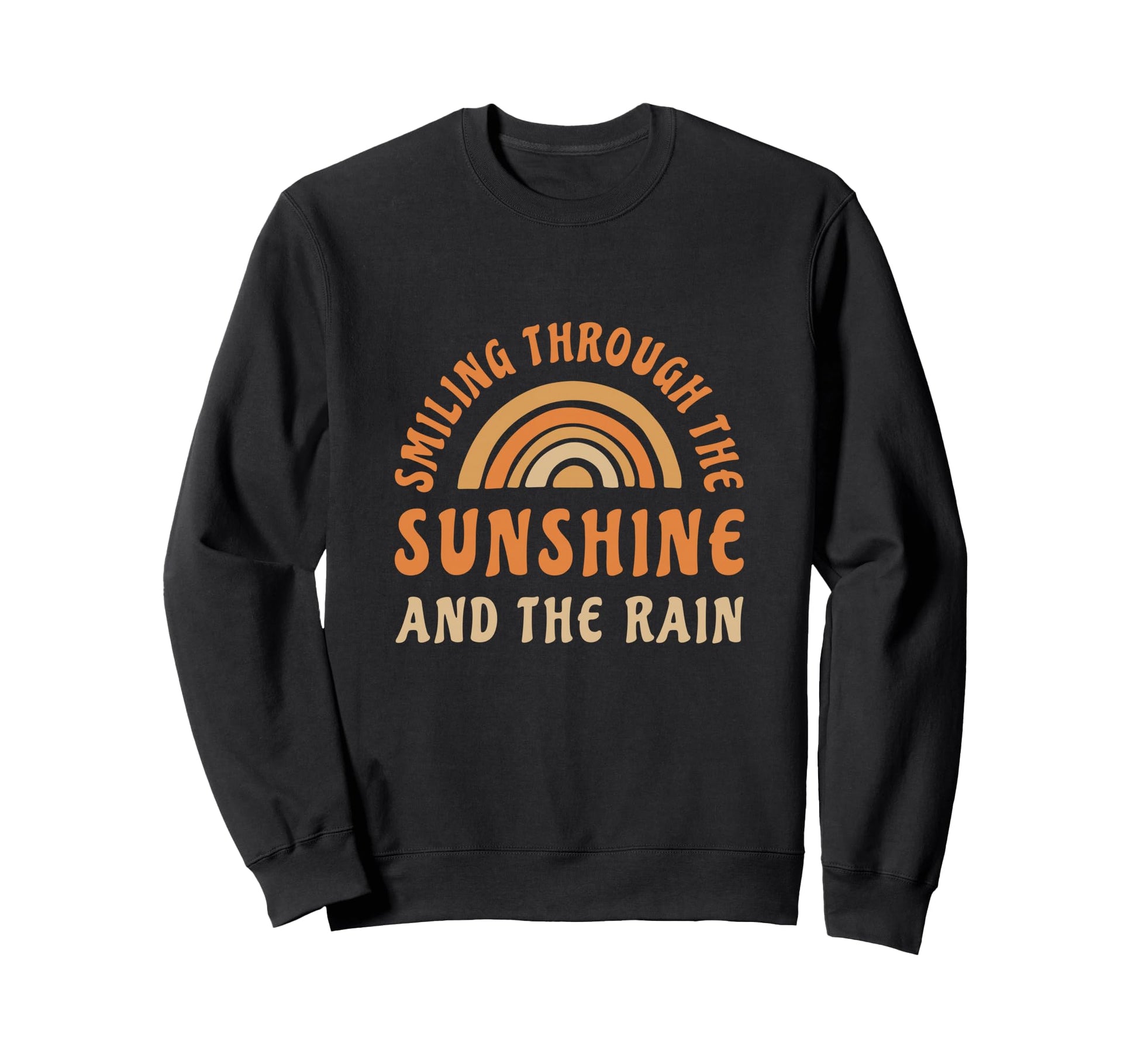 Smiling Summer Vacation Music Sweatshirt - Trendy Graphic for Adults - T-Shirt, Sweatshirt, Hoodie