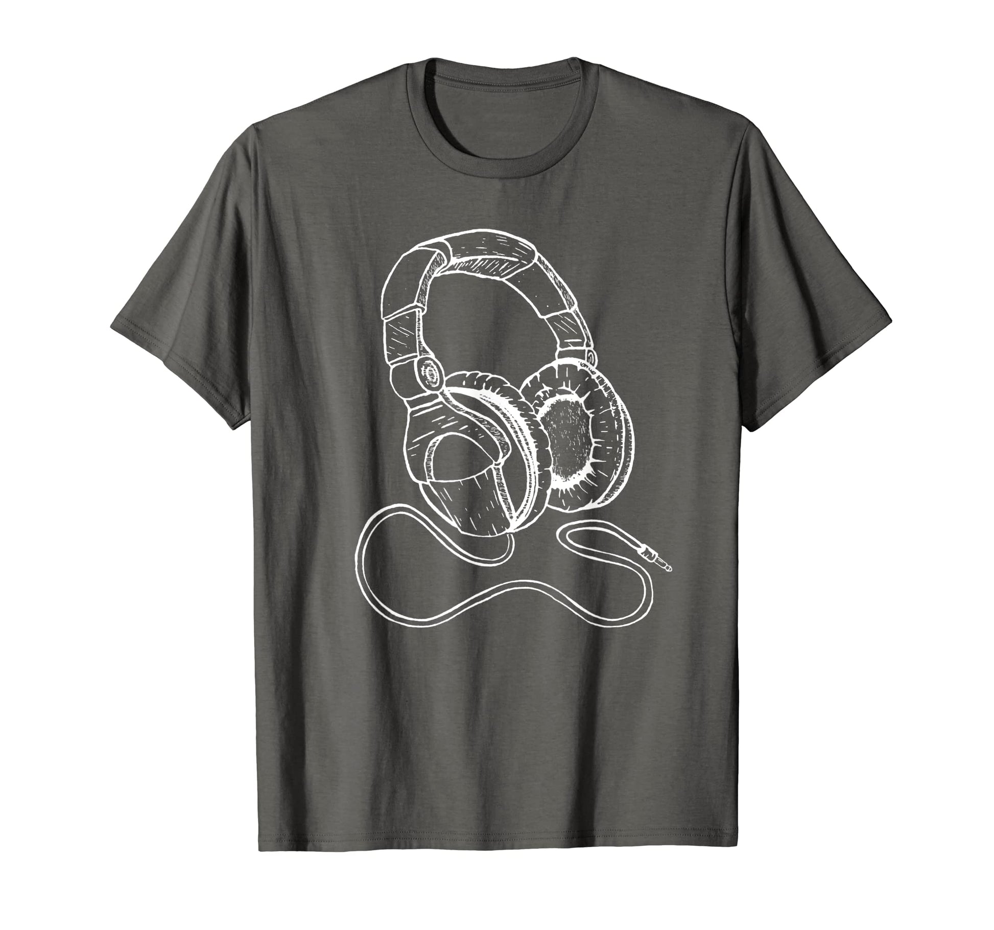 Hip Hop Over Ear Headphones Old School T-Shirt - Aesthetic Graphic Unisex - T-Shirt, Sweatshirt, Hoodie