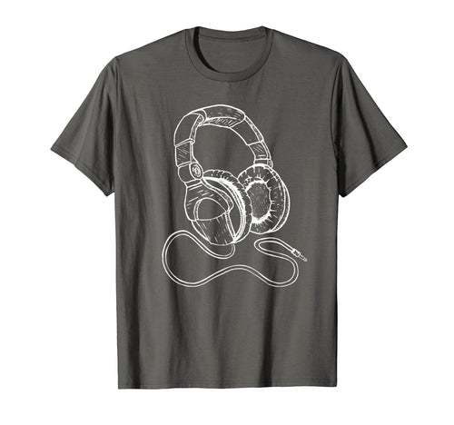 Hip Hop Over Ear Headphones Old School T-Shirt - Aesthetic Graphic Unisex - T-Shirt, Sweatshirt, Hoodie