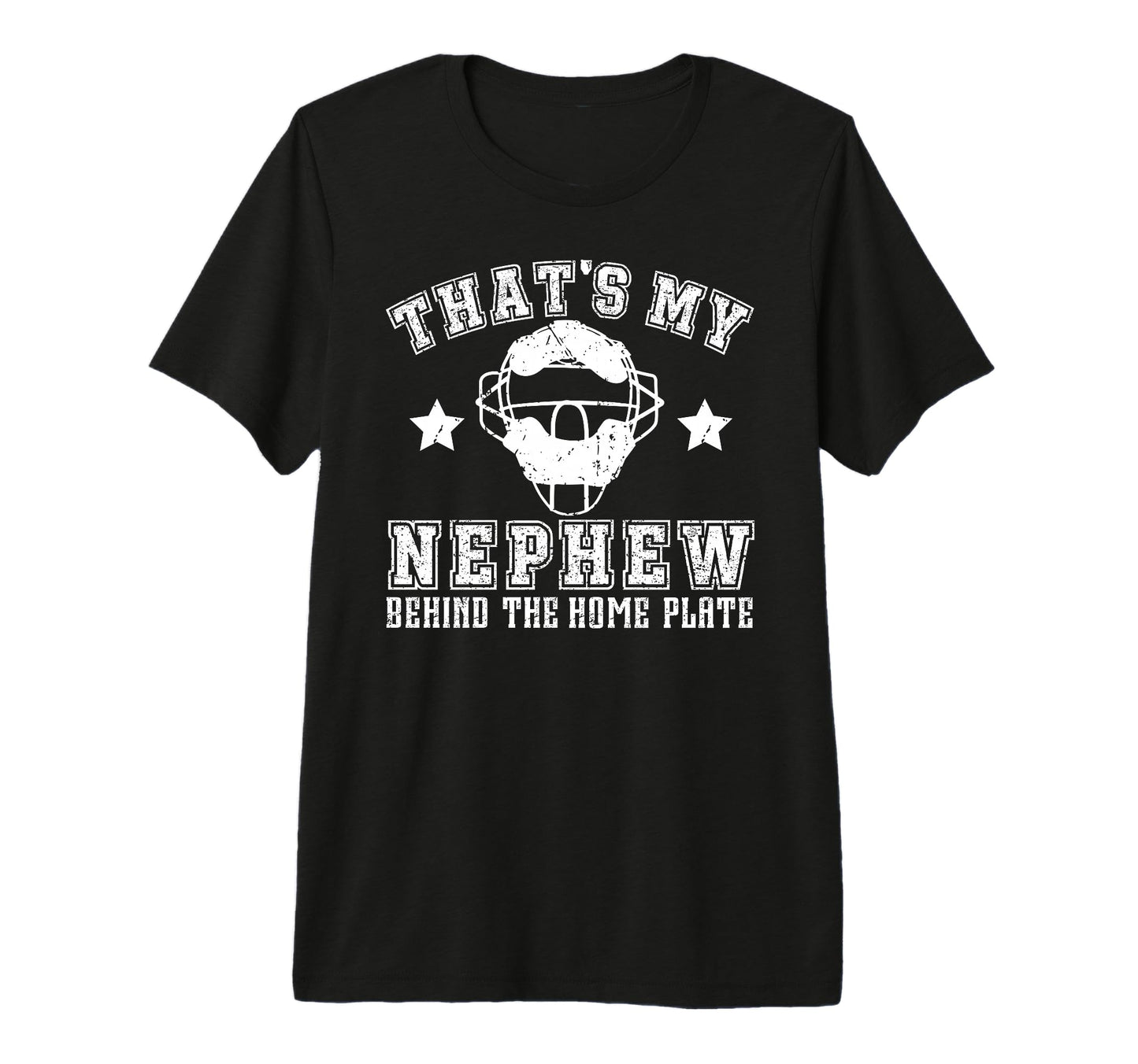 Mens Proud Baseball Catcher Uncle T-Shirt - Trendy Graphic Men Women - T-Shirt, Sweatshirt, Hoodie