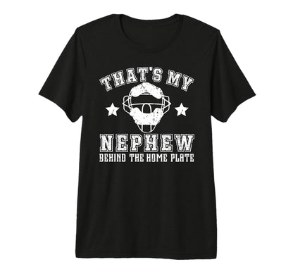Mens Proud Baseball Catcher Uncle T-Shirt - Trendy Graphic Men Women - T-Shirt, Sweatshirt, Hoodie