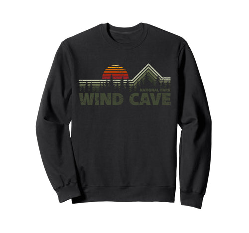 Wind Cave National Park South Dakota Sweatshirt - Graphic Print for Adults - T-Shirt, Sweatshirt, Hoodie