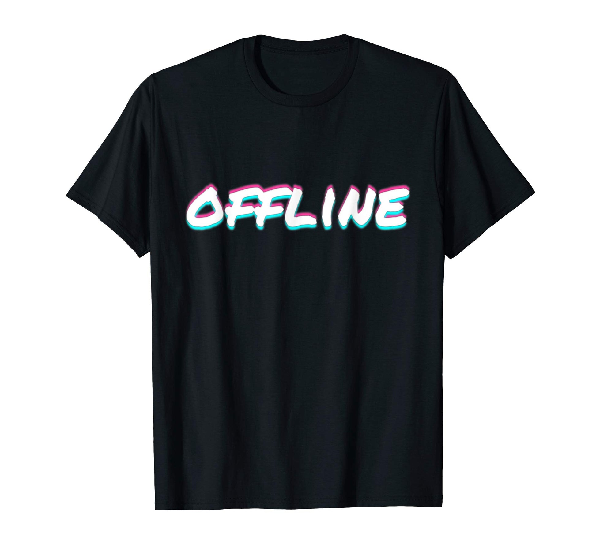 Offline Vaporwave Aesthetic Pastel 90S 80S T-Shirt - Unique Graphic Unisex - T-Shirt, Sweatshirt, Hoodie