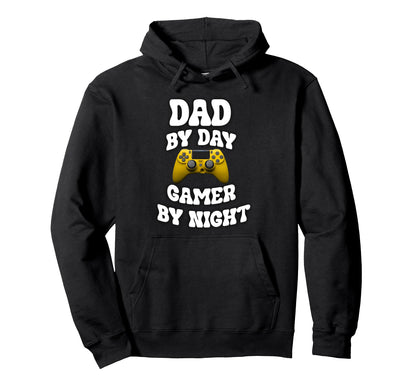 Game Fathers Day Gamer Daddy Daddy Hoodie - Casual Everyday Wear Men Women - T-Shirt, Sweatshirt, Hoodie
