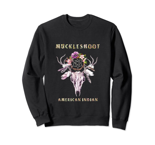 Muckleshoot American Indian Sweatshirt - Aesthetic Graphic for Adults - T-Shirt, Sweatshirt, Hoodie