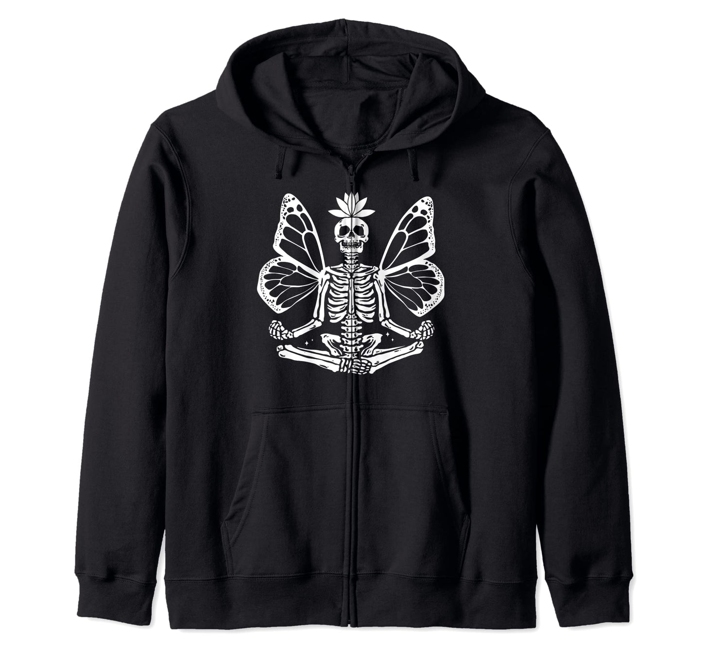 Halloween Skeleton Fairy Vaporwave T-Shirt - Streetwear Style for Adults - T-Shirt, Sweatshirt, Hoodie