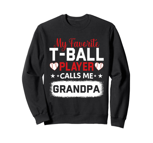 My Favorite Baseball Player Calls Me Sweatshirt - Minimalist Print Unisex - T-Shirt, Sweatshirt, Hoodie