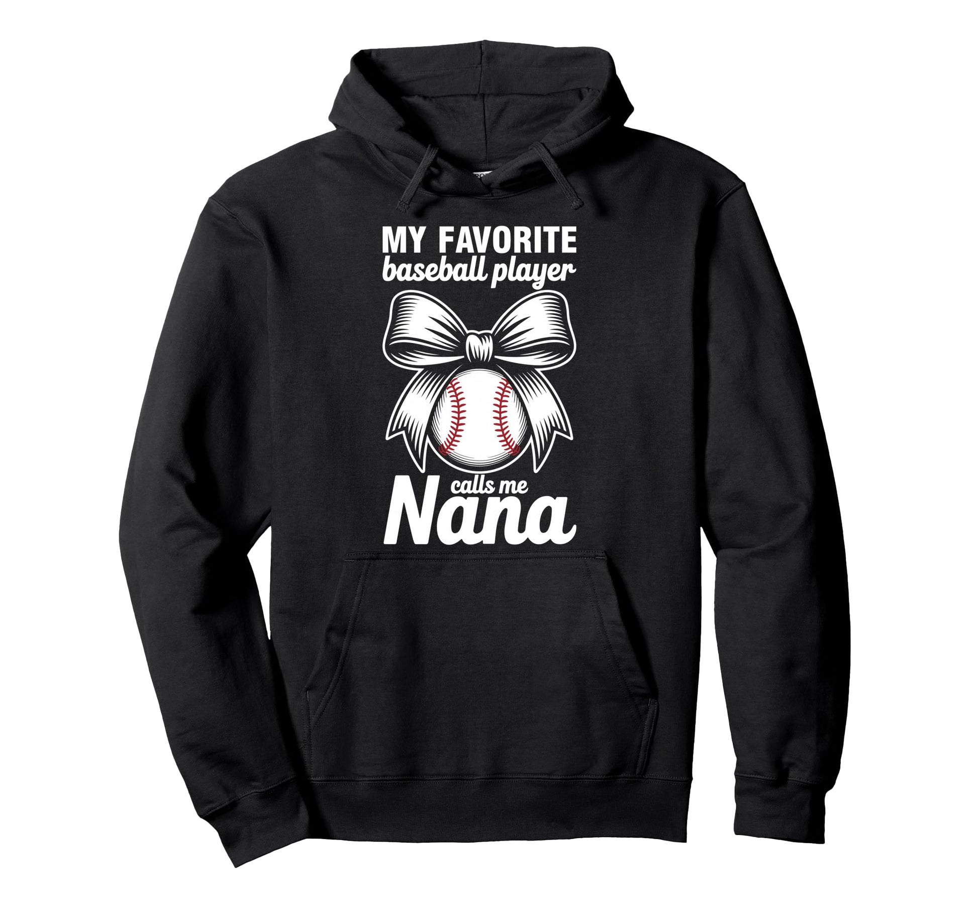 My Favorite Baseball Player Calls Me Hoodie - Minimalist Print for Adults - T-Shirt, Sweatshirt, Hoodie