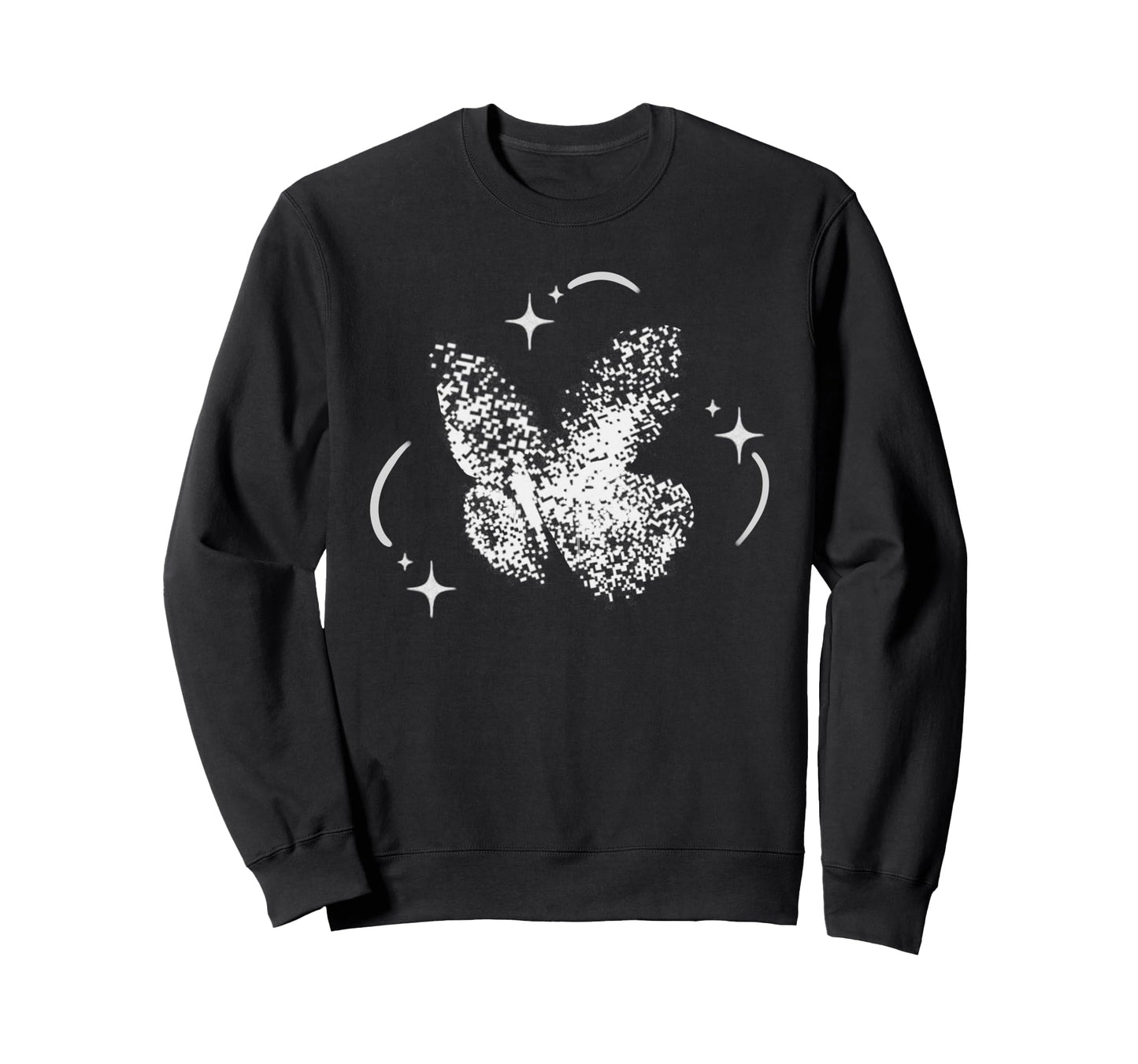 Y2K 90S Tattoo Dotwork Stippling Sweatshirt - Aesthetic Graphic for Adults - T-Shirt, Sweatshirt, Hoodie