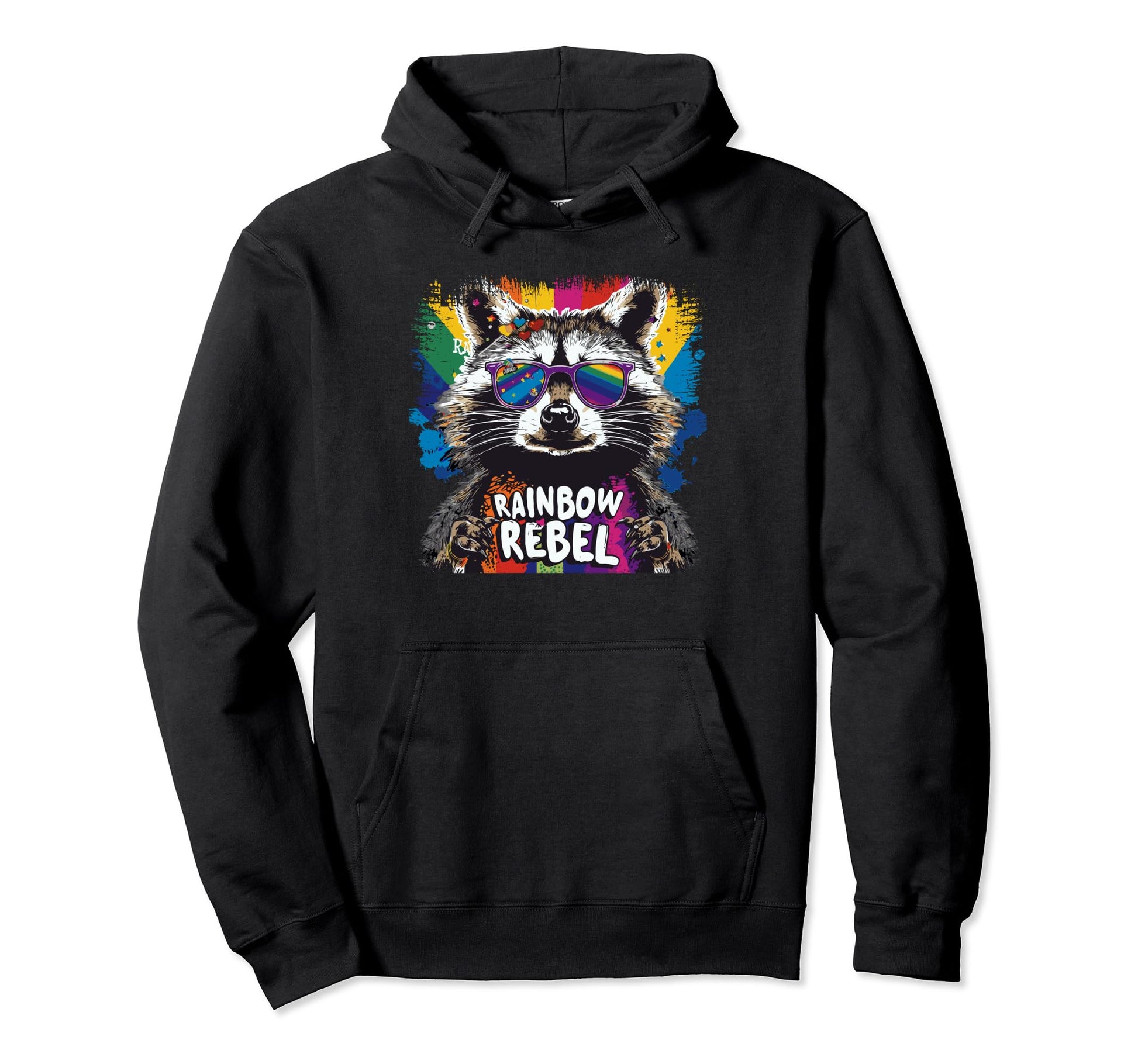 Funny Raccoon Love Sunglasses Summer Hoodie - Aesthetic Graphic Men Women - T-Shirt, Sweatshirt, Hoodie