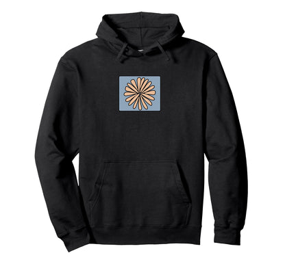 Boho Abstract Floral Pop Art 1970S Hoodie - Unique Graphic for Adults - T-Shirt, Sweatshirt, Hoodie