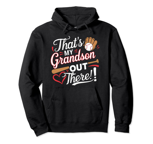 Baseball Grandma Grandmother Granny Hoodie - Unique Graphic Men Women - T-Shirt, Sweatshirt, Hoodie