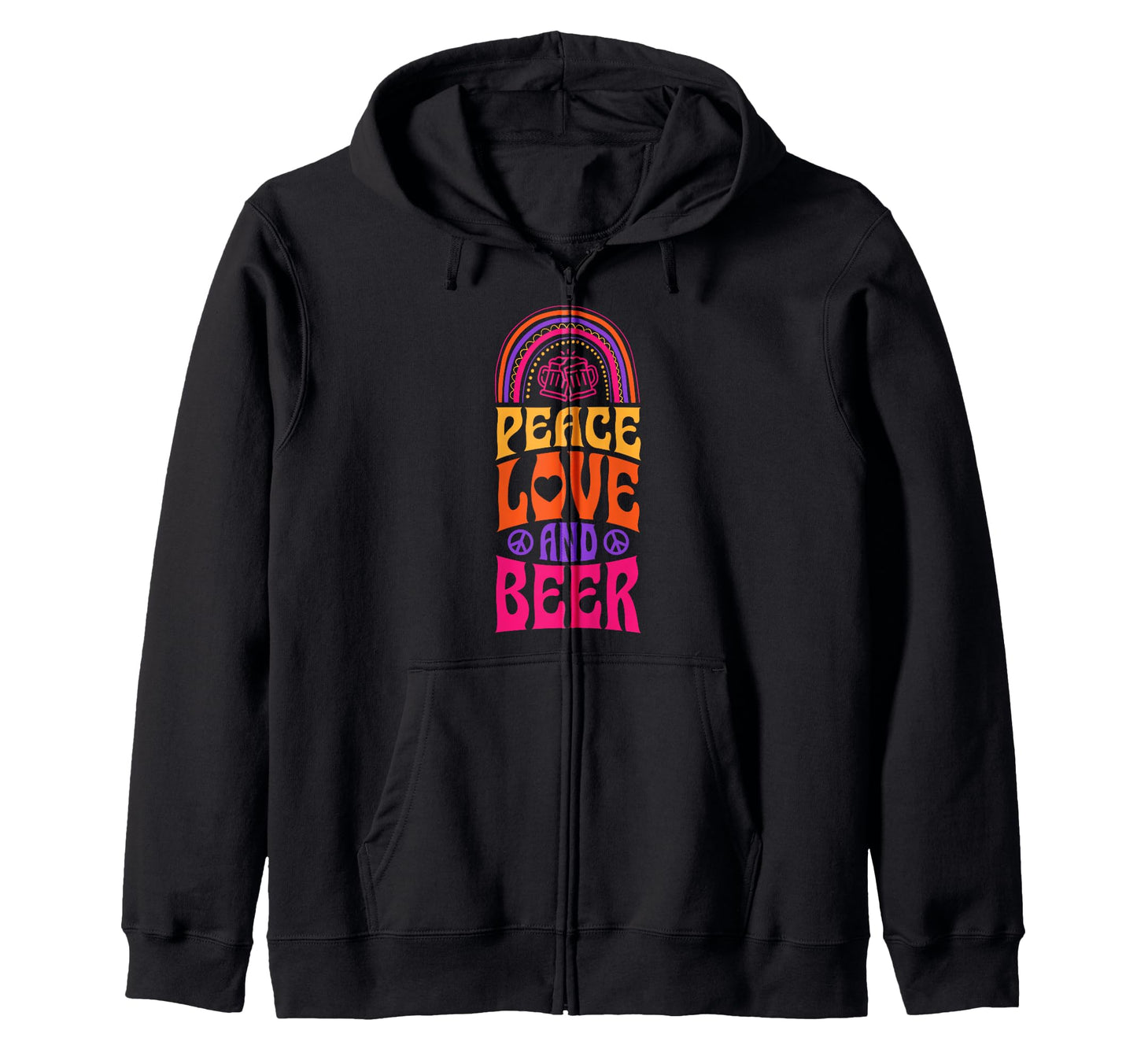 Hoppy Hour Beer Dad Taproom Hoodie - Unique Graphic Unisex - T-Shirt, Sweatshirt, Hoodie