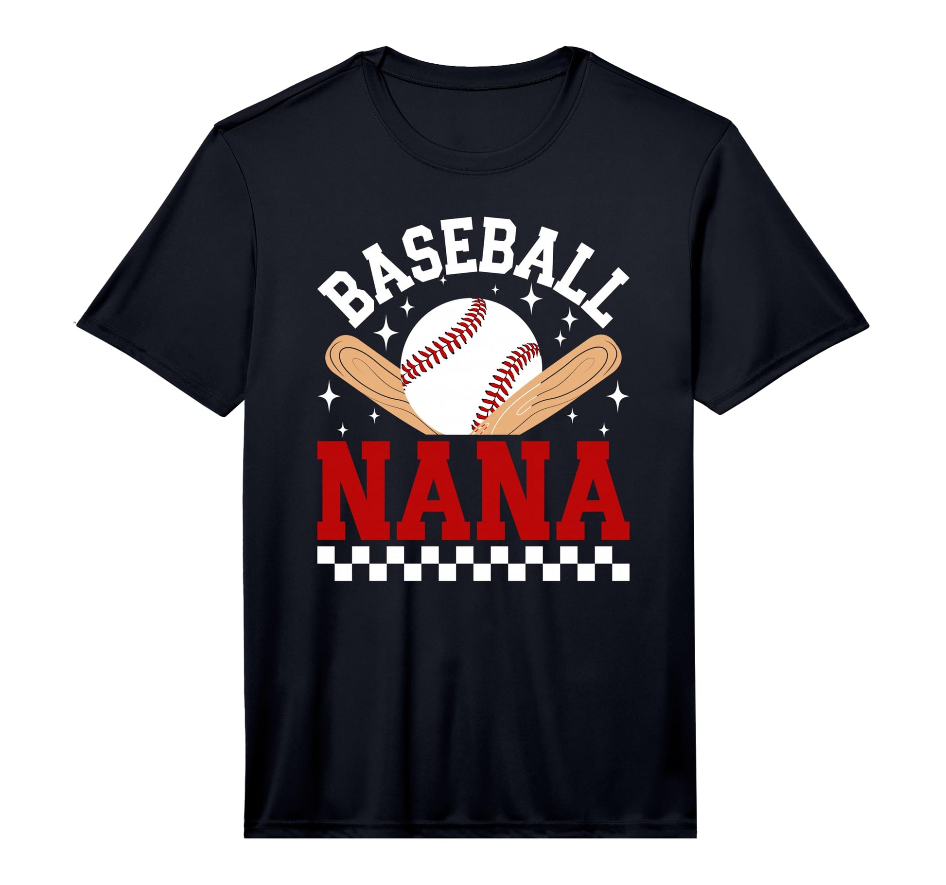 Mens Baseball Nana Baseball Player T-Shirt - Aesthetic Graphic for Adults - T-Shirt, Sweatshirt, Hoodie