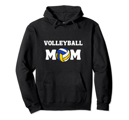 Volleyball Mom Mothers Day Hoodie - Aesthetic Graphic for Adults - T-Shirt, Sweatshirt, Hoodie