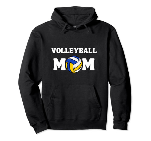 Volleyball Mom Mothers Day Hoodie - Aesthetic Graphic for Adults - T-Shirt, Sweatshirt, Hoodie