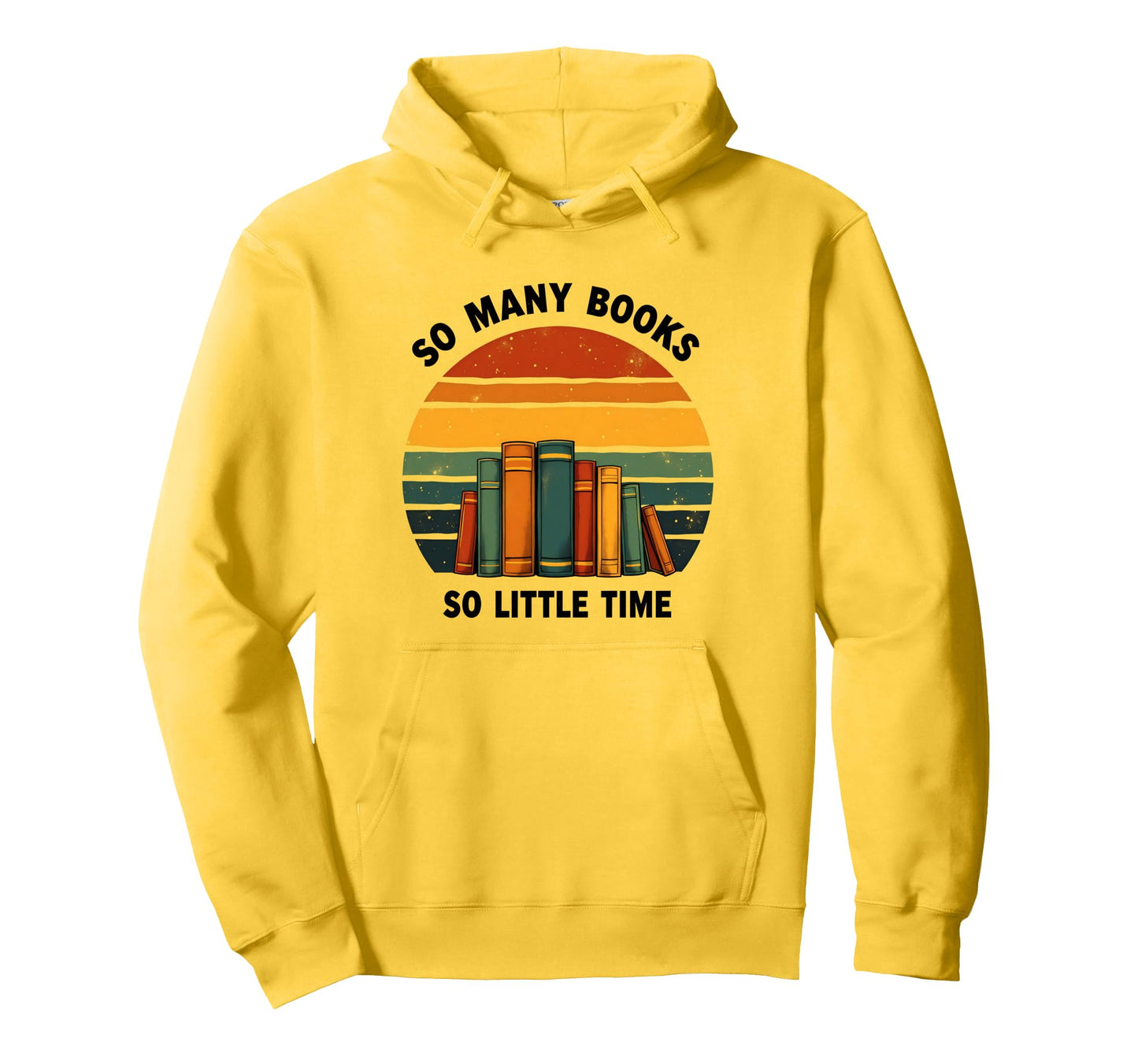 Bookish Rainbow Reading Theme Funny Hoodie - Fun Novelty Design Men Women - T-Shirt, Sweatshirt, Hoodie