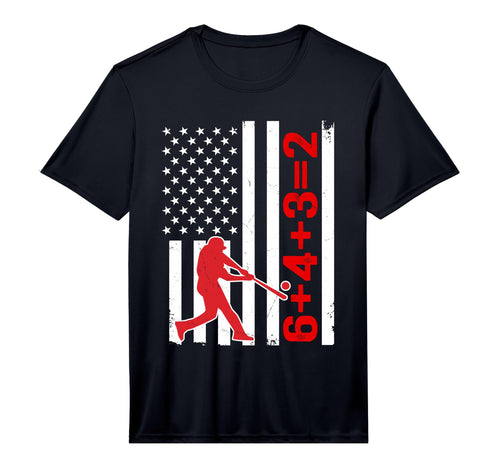Baseball 6 4 3 2 Double Play Baseball T-Shirt - Unique Graphic for Adults - T-Shirt, Sweatshirt, Hoodie