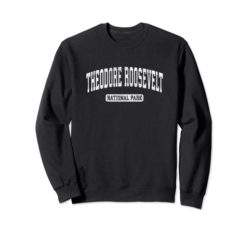 Theodore Roosevelt National Park Sweatshirt - Minimalist Print Unisex - T-Shirt, Sweatshirt, Hoodie