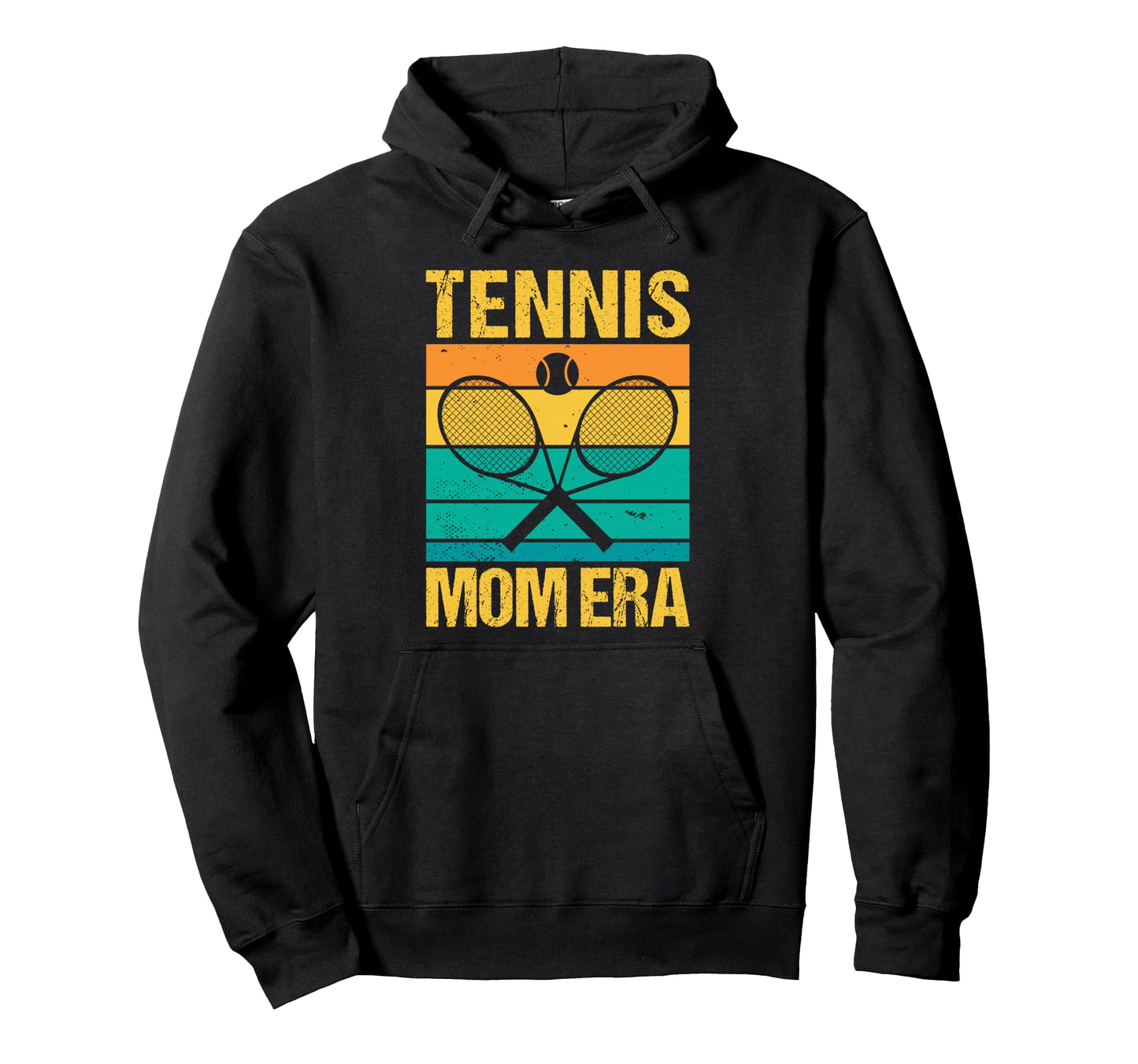 Tennis Mom Era Game Day Sports Mom Hoodie - Unique Graphic Unisex - T-Shirt, Sweatshirt, Hoodie