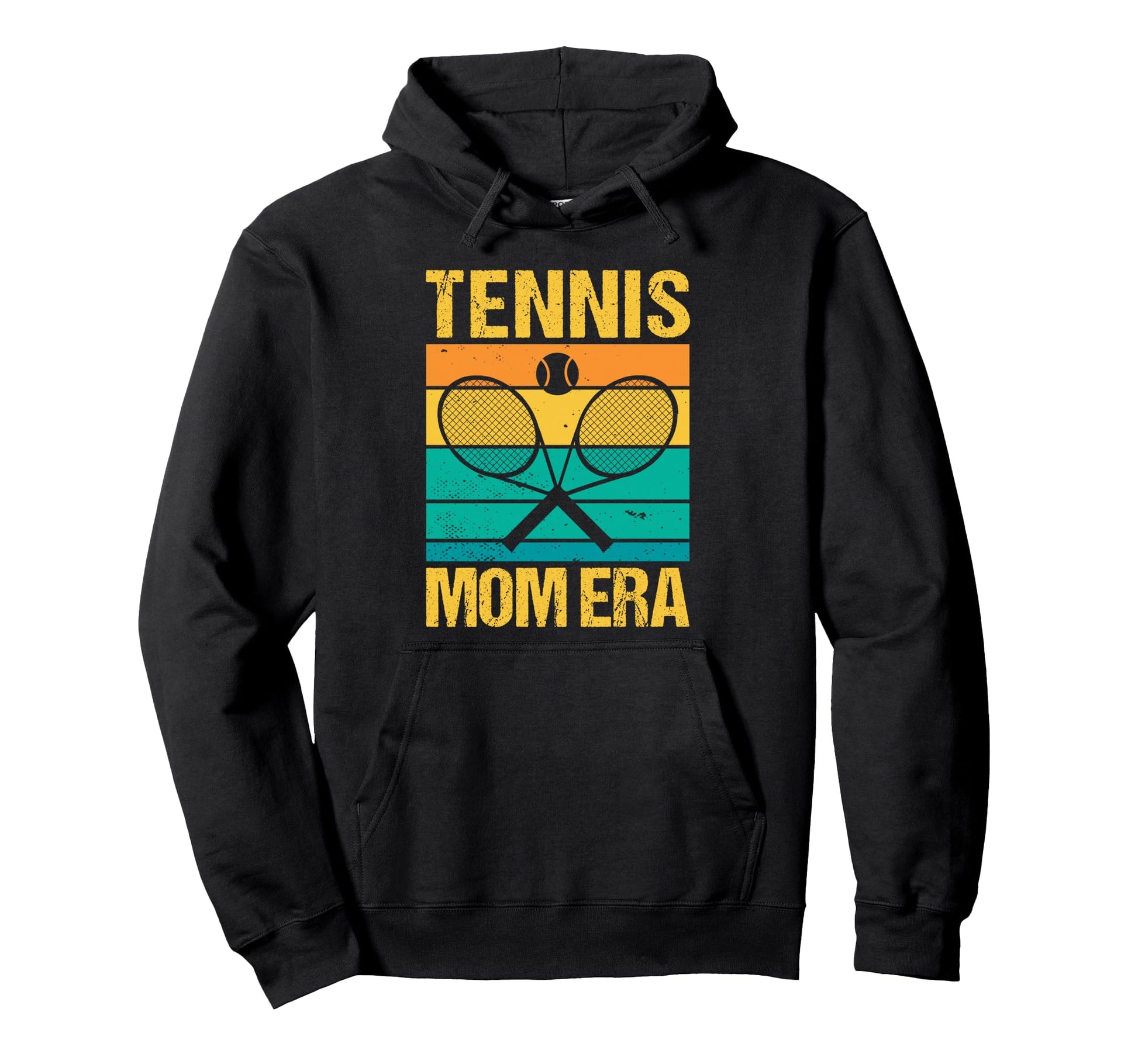 Tennis Mom Era Game Day Sports Mom Hoodie - Unique Graphic Unisex - T-Shirt, Sweatshirt, Hoodie