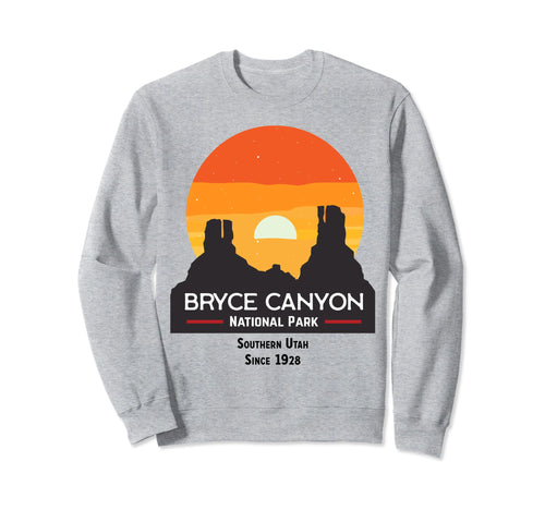 Bryce Canyon Utah National Park Sweatshirt - Aesthetic Graphic Men Women - T-Shirt, Sweatshirt, Hoodie