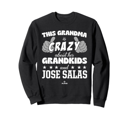 Grandma Crazy Jose Salas Prospect Sweatshirt - Custom Art Print Unisex - T-Shirt, Sweatshirt, Hoodie
