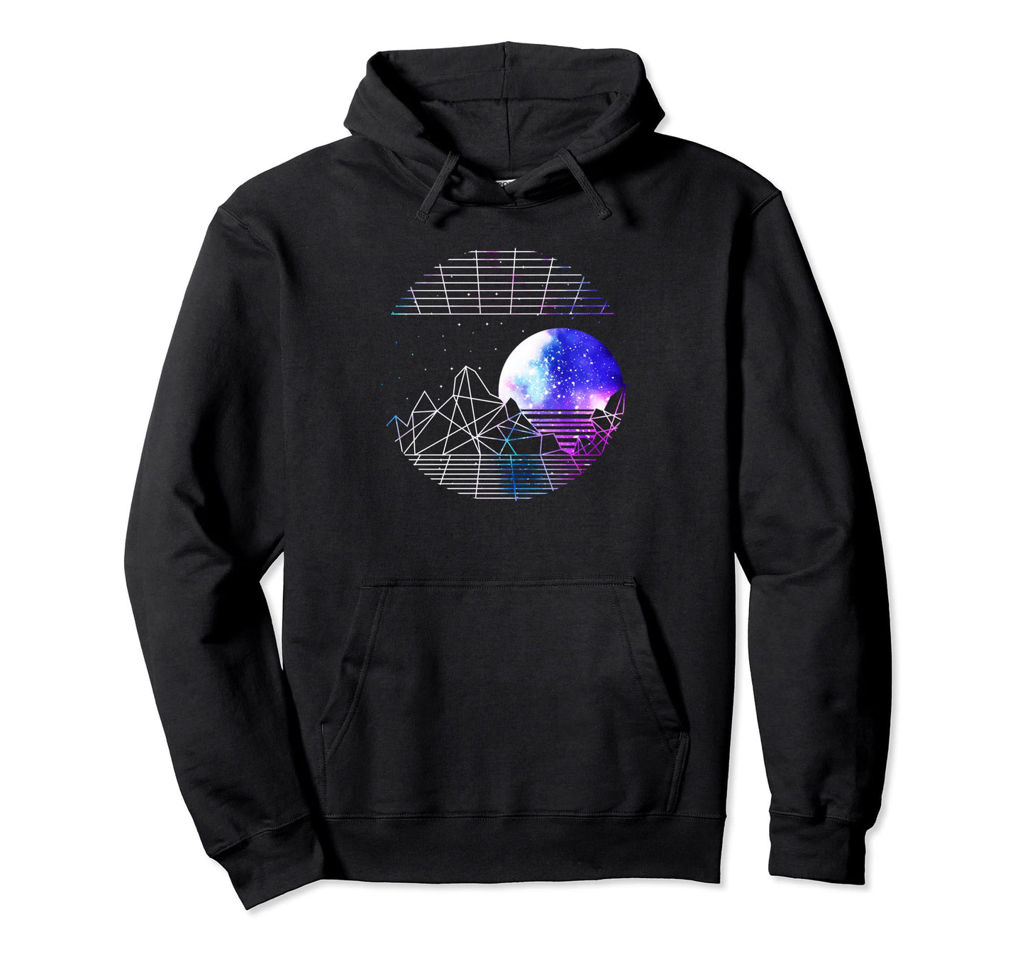 Space Pastel Goth Moon Aesthetic Hoodie - Unique Graphic Men Women - T-Shirt, Sweatshirt, Hoodie