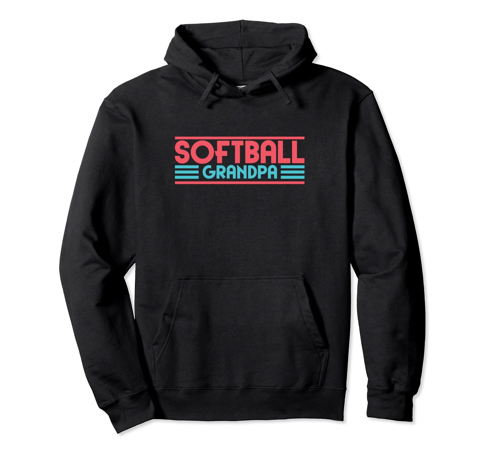 Softball Grandpa Softball Game Softball Hoodie - Custom Art Print Unisex - T-Shirt, Sweatshirt, Hoodie