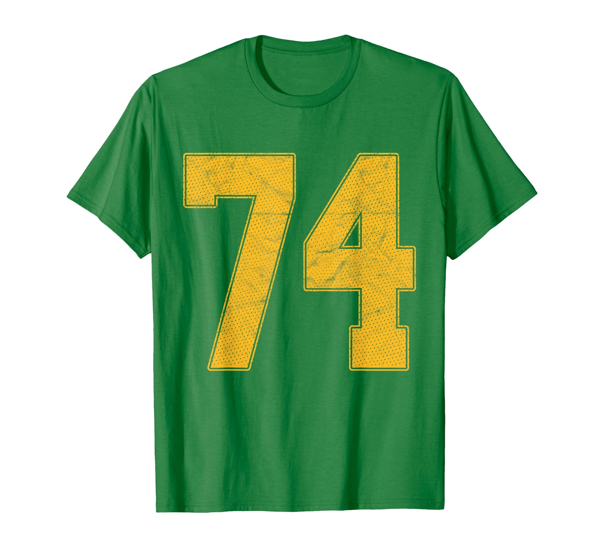Number 74 Numbered Uniform Sports T-Shirt - Streetwear Style for Adults - T-Shirt, Sweatshirt, Hoodie