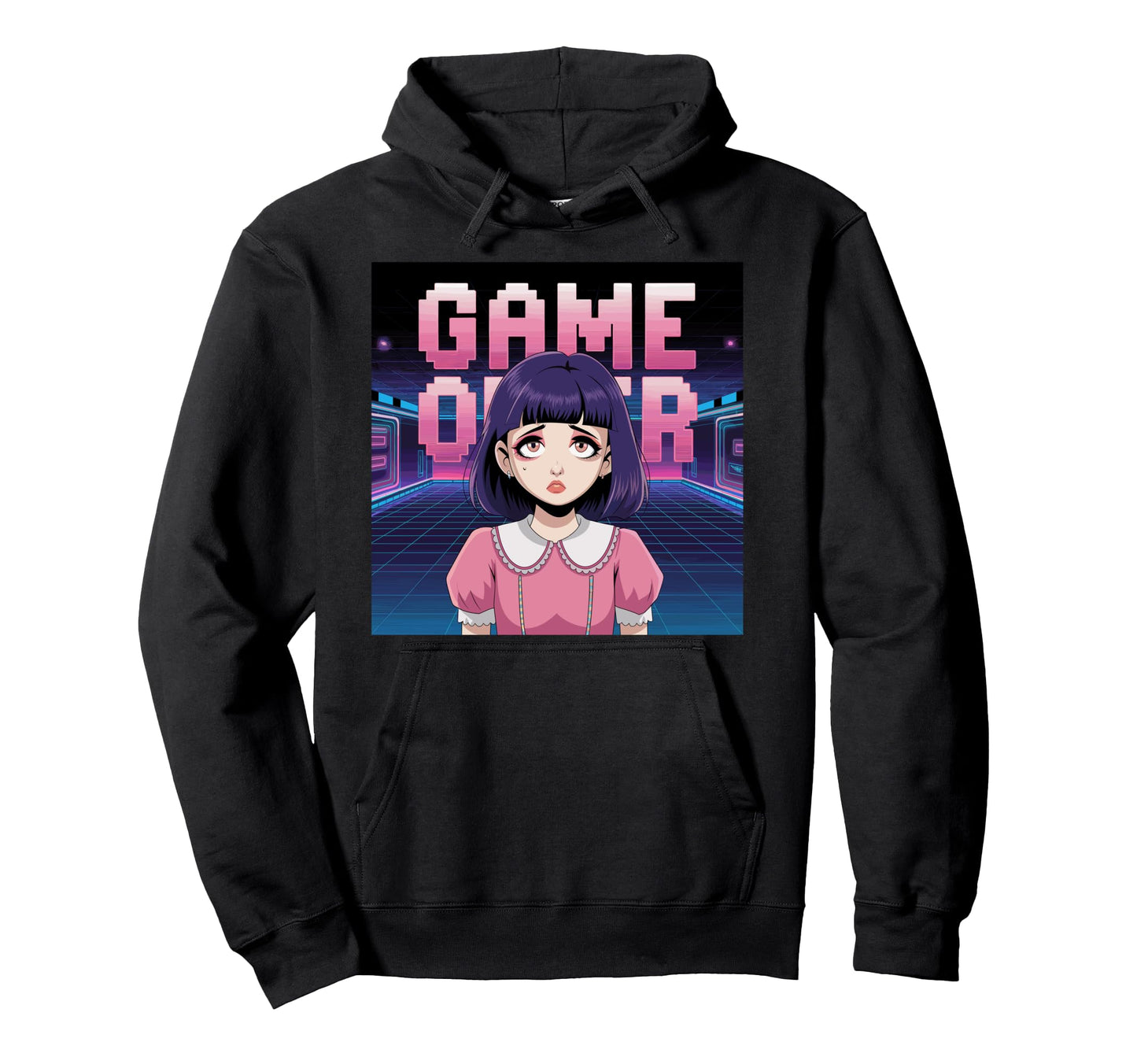 Japanese Anime Romance Cozy Aesthetic Hoodie - Custom Art Print for Adults - T-Shirt, Sweatshirt, Hoodie