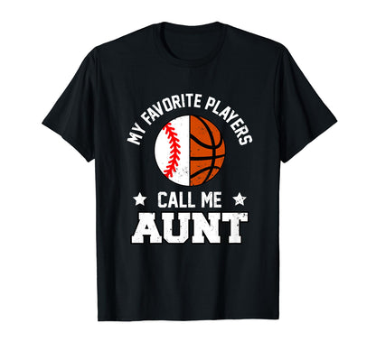My Favorite Baseball Basketball T-Shirt - Streetwear Style for Adults - T-Shirt, Sweatshirt, Hoodie