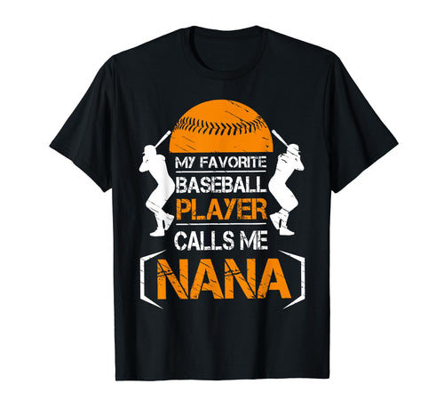 My Favorite Baseball Player Calls T-Shirt - Aesthetic Graphic for Adults - T-Shirt, Sweatshirt, Hoodie