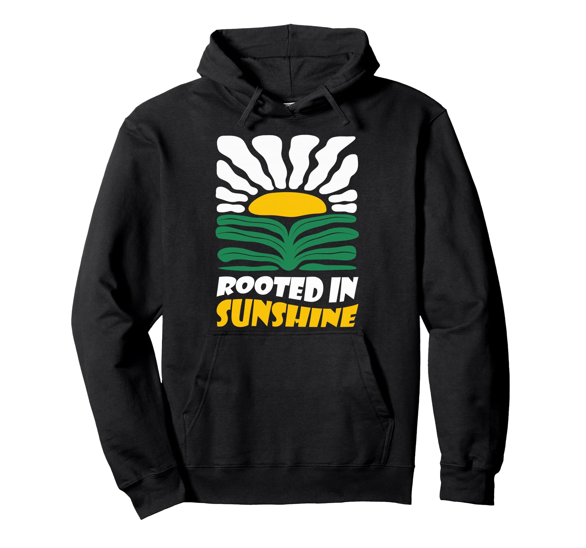 Boho Rooted Sunshine Summer Hoodie - Casual Everyday Wear for Adults - T-Shirt, Sweatshirt, Hoodie