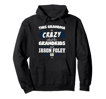 Grandma Crazy Jason Foley Detroit Hoodie - Trendy Graphic Men Women - T-Shirt, Sweatshirt, Hoodie