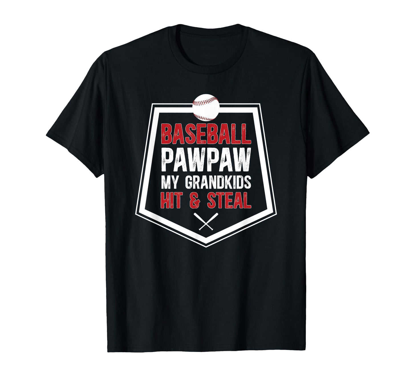 Baseball Pawpaw Funny Pawpaw Baseball T-Shirt - Custom Art Print Unisex - T-Shirt, Sweatshirt, Hoodie