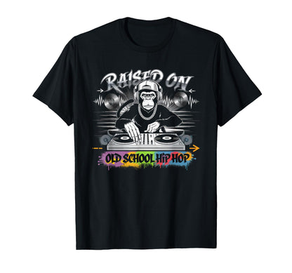 Raised Old School Graffiti Rap Hip Hop T-Shirt - Minimalist Print Unisex - T-Shirt, Sweatshirt, Hoodie