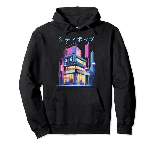 80S Japanese Aesthetics Vaporwave Kanji Hoodie - Aesthetic Graphic Unisex - T-Shirt, Sweatshirt, Hoodie