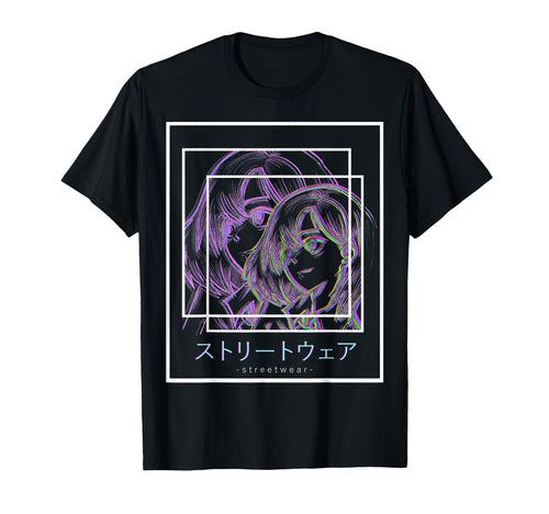 Waifu Anime Japanese Manga T-Shirt - Aesthetic Graphic for Adults - T-Shirt, Sweatshirt, Hoodie