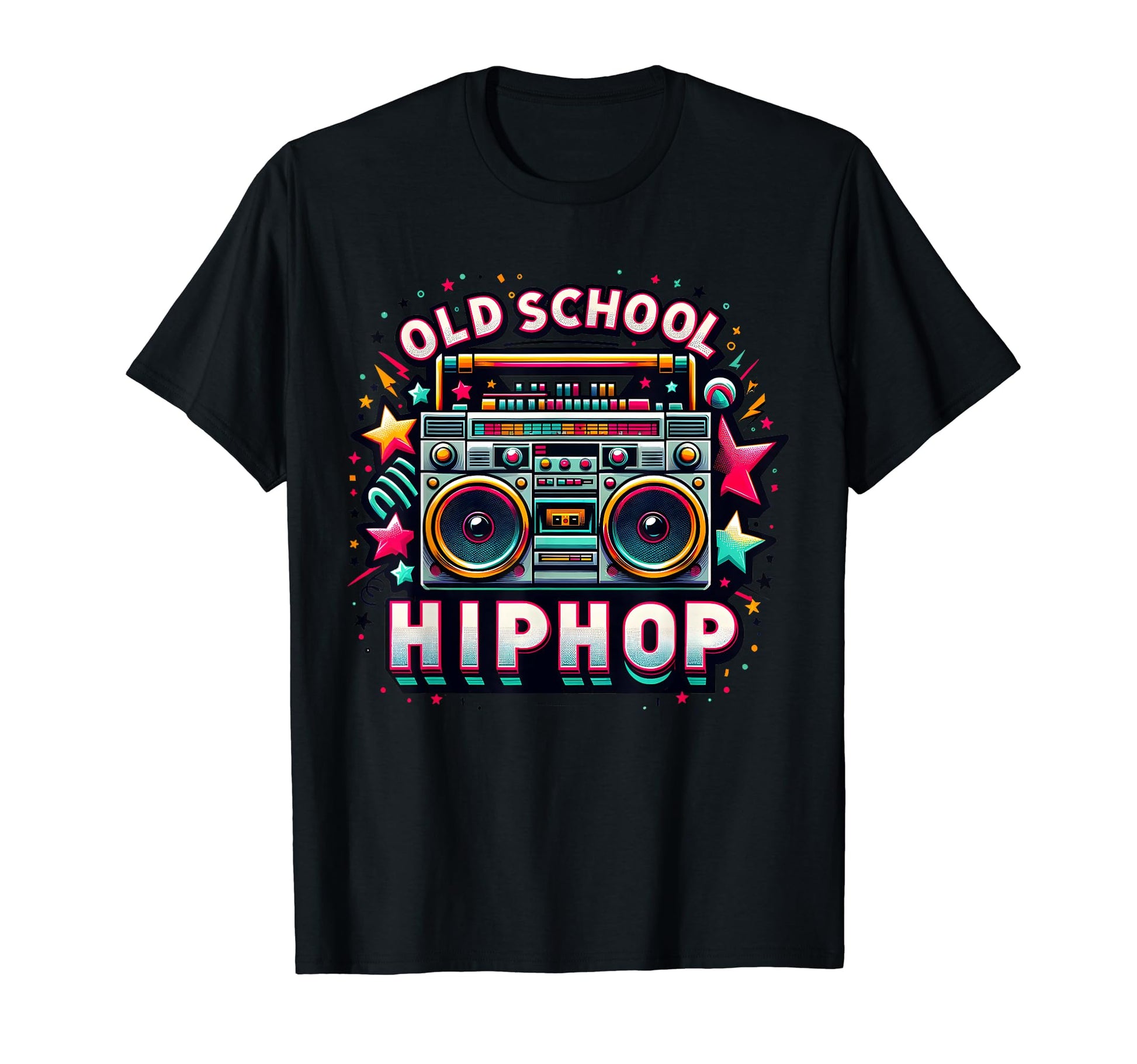 Oldschool Hip Hop 80S 90S Graffiti T-Shirt - Minimalist Print Men Women - T-Shirt, Sweatshirt, Hoodie