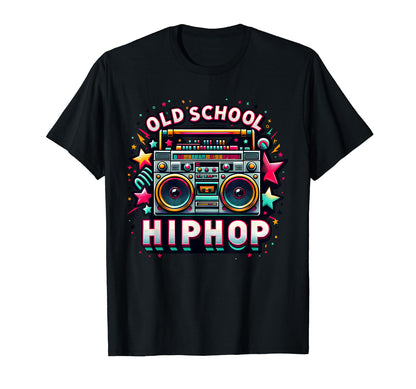 Oldschool Hip Hop 80S 90S Graffiti T-Shirt - Minimalist Print Men Women - T-Shirt, Sweatshirt, Hoodie