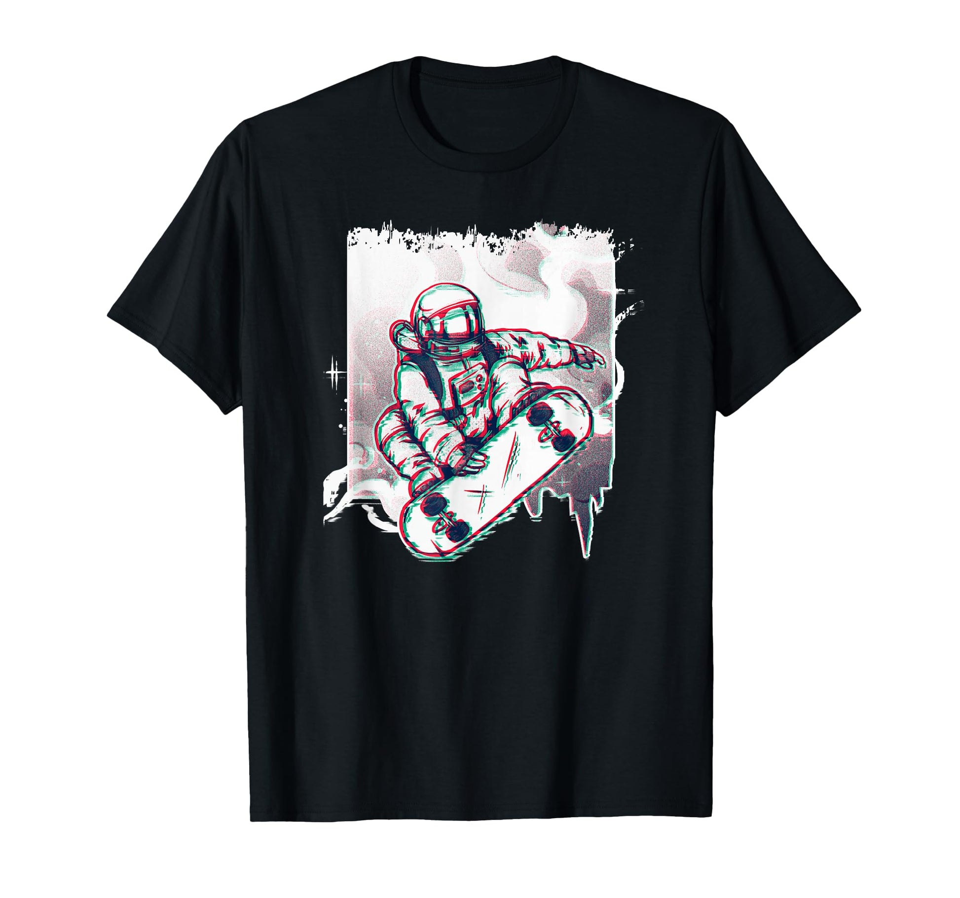 Space Astronaut Aesthetic Vaporwave T-Shirt - Custom Art Print for Adults - T-Shirt, Sweatshirt, Hoodie